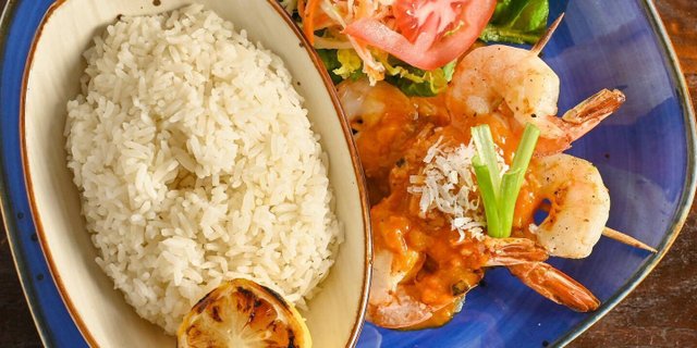 Lemongrass Shrimp Skewers