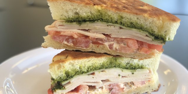 Turkey, Basil & Pesto Sandwich Boxed Lunch