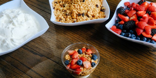 Create Your Own Greek Yogurt Parfait