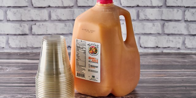 Gallon of Strawberry Orange Juice