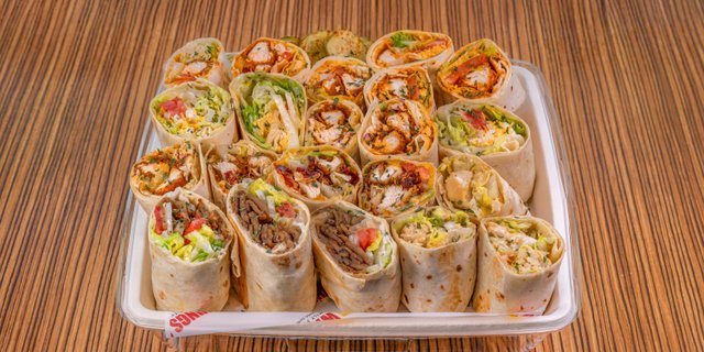 Wraps Platter