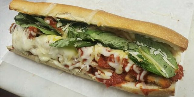 Chicken Parmesan Sandwich