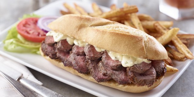 Steak Sandwich Boxed Lunch