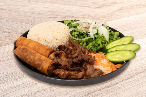 Rice Platter w/ 2 Proteins