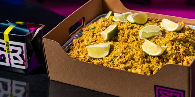 Curry Fried Rice Tray