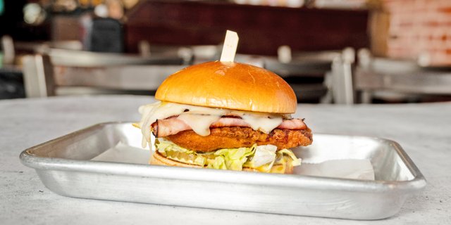 Chicken Cordon Bleu Sandwich