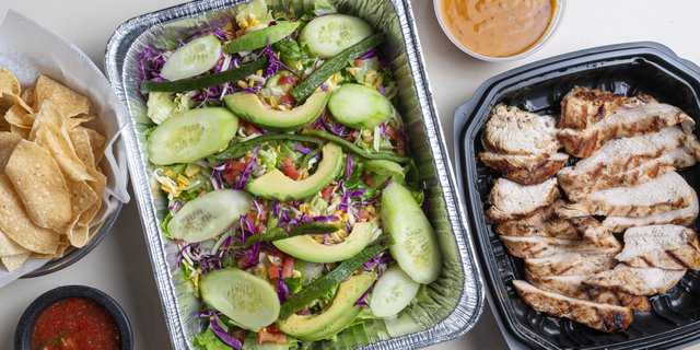Chicken Fajita Salad
