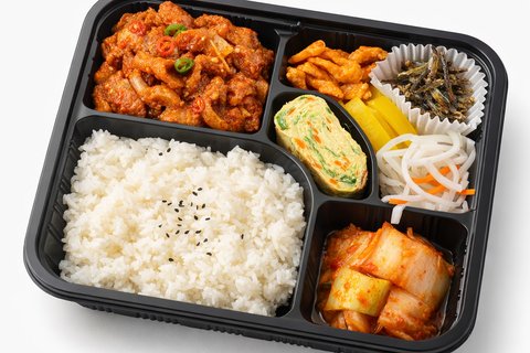 Spicy Pork Lunch Box