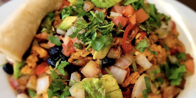 Spicy Tex Mex Vegan Hash