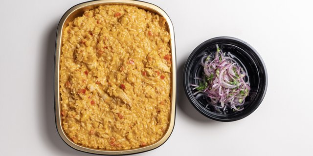 Arroz Humedo w/ Veggies Platter