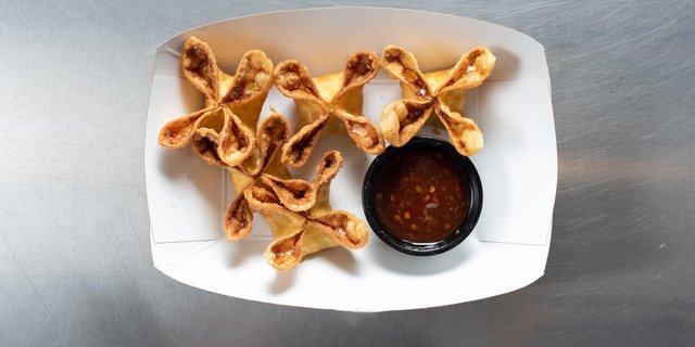 Cream Cheese Rangoon Tray