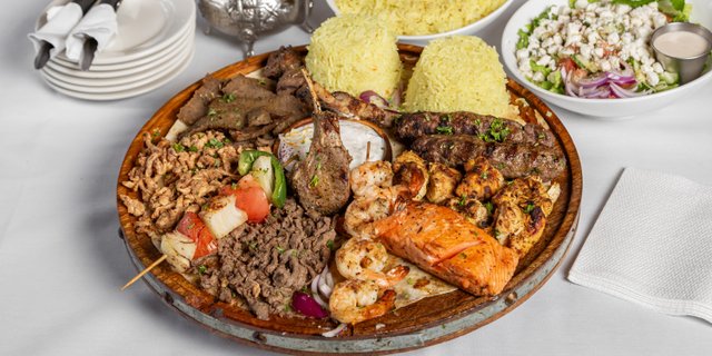 Royal Meat-Lovers Kebab