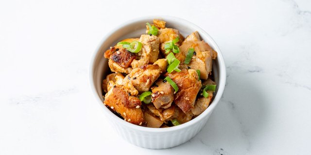 Grilled BBQ Chicken - Side