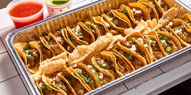 Carnitas Tacos Tray
