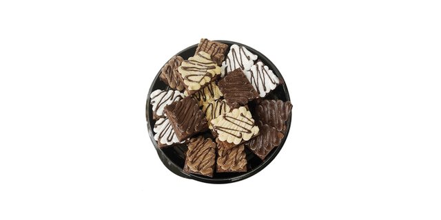 Frosted Brownie Platter