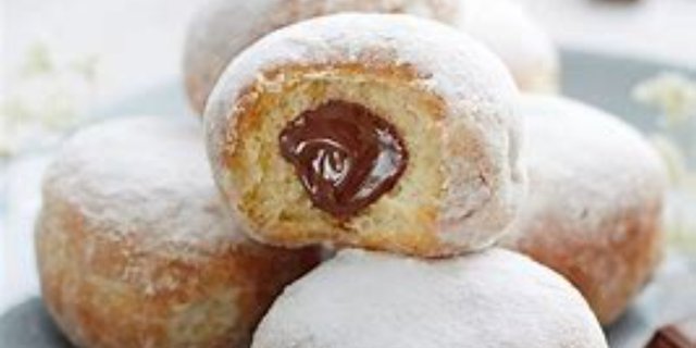 Mini Beignets Filled w/ Cocoa Caramel