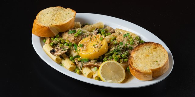 Chicken Vesuvio W/ Potatoes