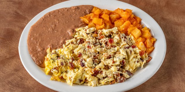 Two Eggs w/ Bacon Plate