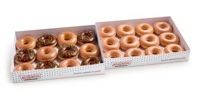 Halloween Sprinkle Dozen + Original Glazed® Dozen Duo