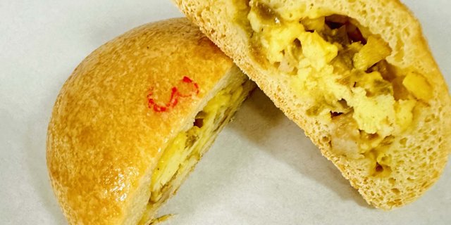 Spicy Sausage, Egg & Cheese Kolache