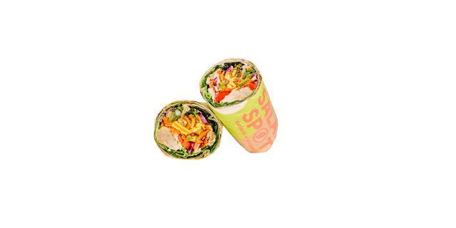 Hot Honey BBQ Chicken Wrap