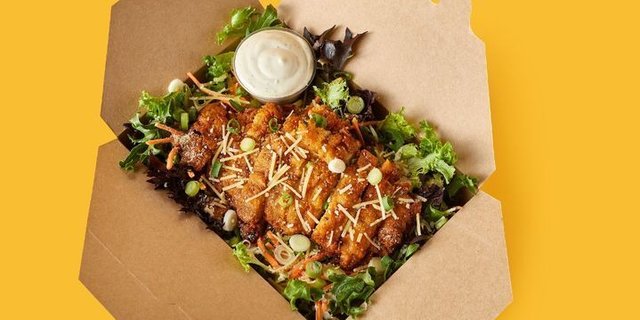 Crispy Chicken Salad