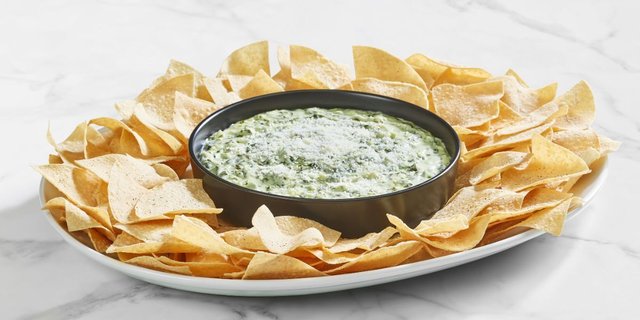 Spinach & Artichoke Dip Platter