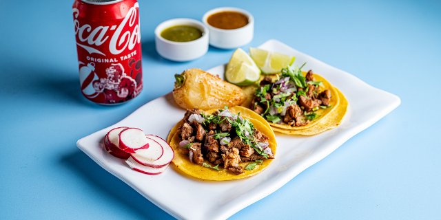 2 Tacos & Soda