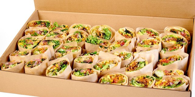 Veggie Wrap Platter