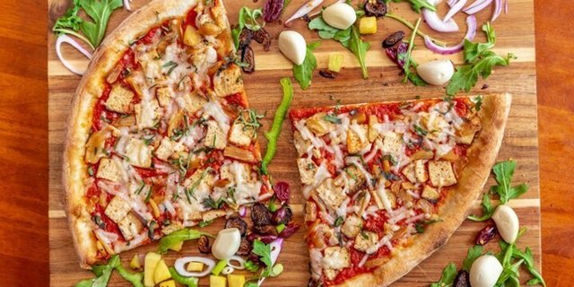Vegan Baked & Tofused Pizza