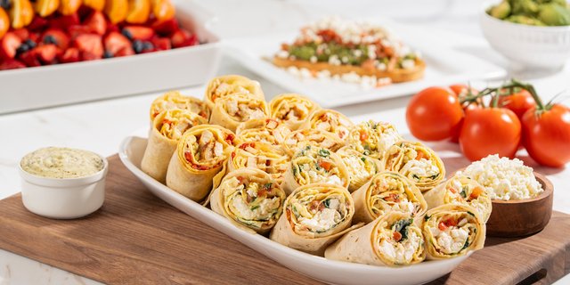 Breakfast Wrap Platter