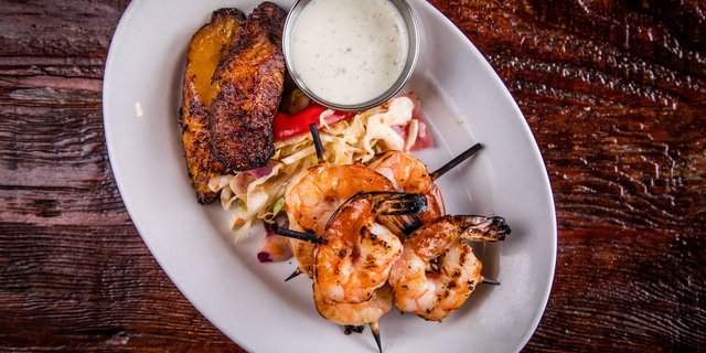 Grilled Shrimp Anticuchos