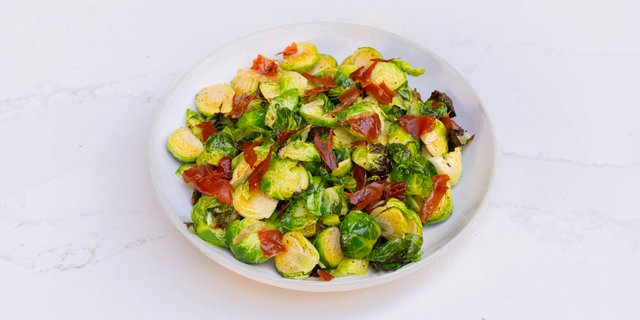 Brussels Sprouts with Prosciutto