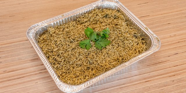Peruvian Arroz Verde Tray
