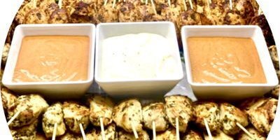 Skewer Station Platter