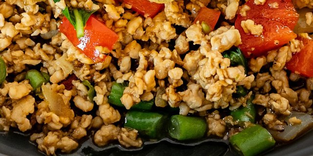 Basil Minced Chicken