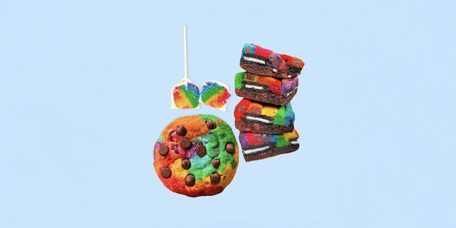 Ultimate Rainbow Dessert Bar