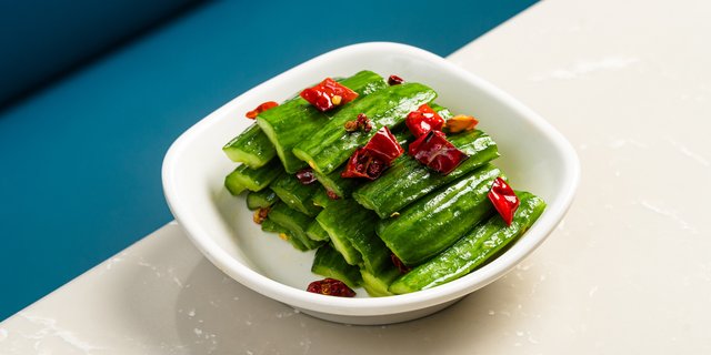 Cucumber Salad w/ Peppercorn
