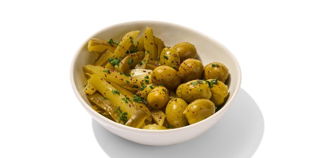 Individual Pickles & Olives