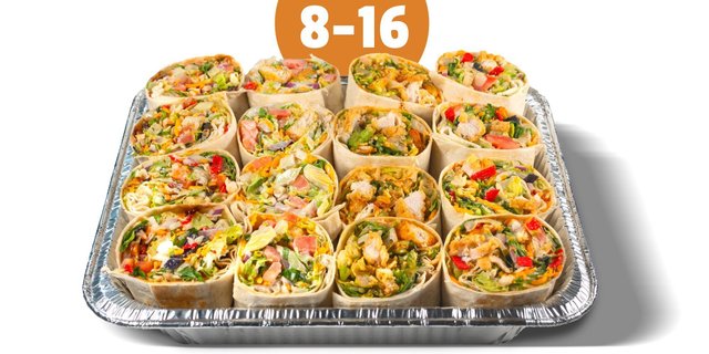Assorted Half Wrap Platter