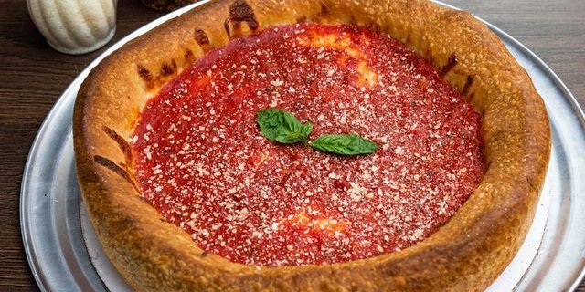 Deep-Dish Pizza