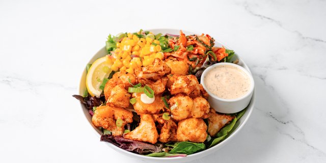Crispy Cauliflower Salad