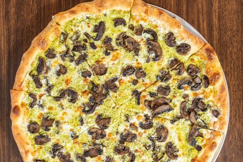 Poblano Funghi Pizza