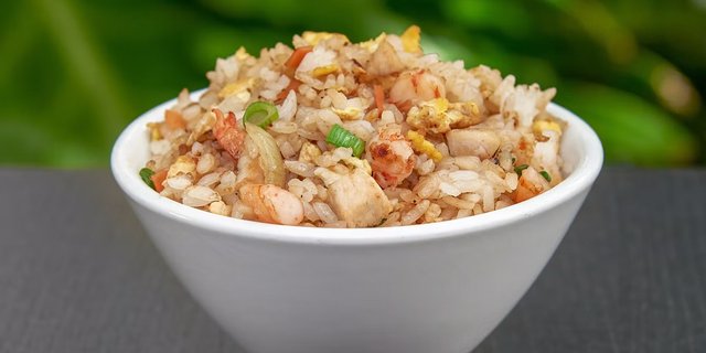 RA'ckin Hibachi Chicken Fried Rice w/ Shrimp