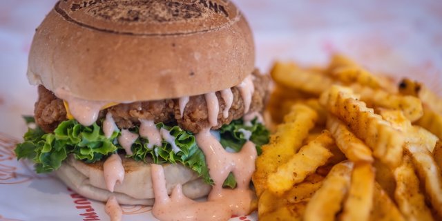 Chicken Burger Meal