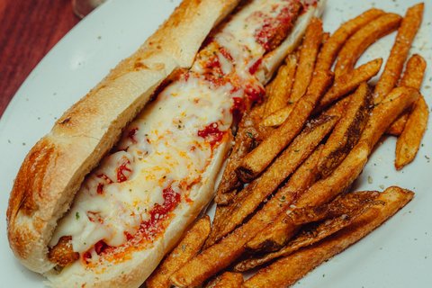 Chicken Parmigiana Hero