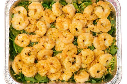 Garlic Shrimp Pan