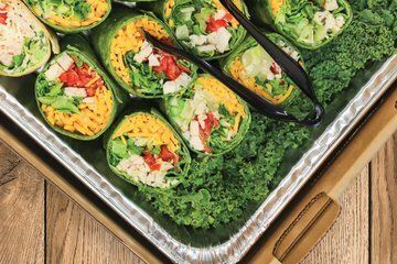 Small Assorted Half Wrap Tray