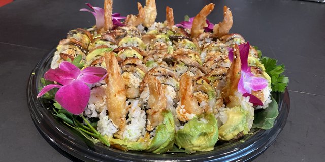 40-Piece Dragon Roll Platter