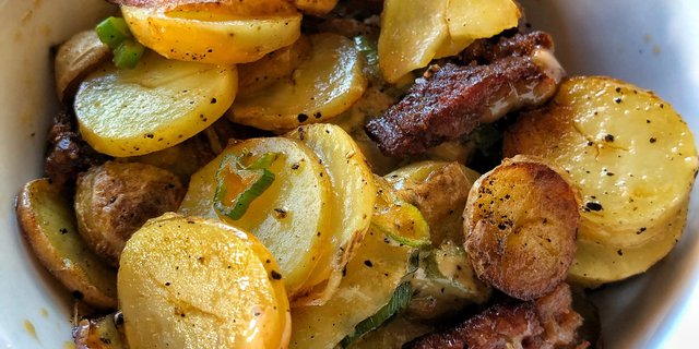Warm Potato Salad